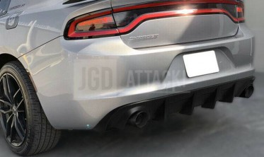 Диффузор заднего бампера Dodge Charger 2015-2021 srt style фото