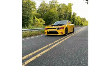 Решітка радіатора Dodge Charger (2015-2021) srt scat pack styl led фото
