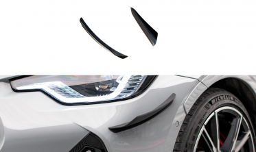 Комплект накладок на передний бампер (Canards) BMW 2 Coupe M-Pack / M240i G42 фото