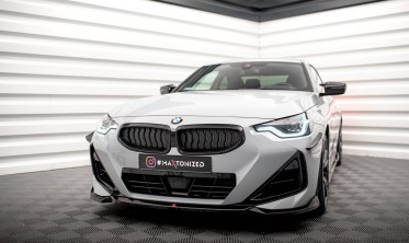 Тюнінговий дифузор на передній бампер BMW 2 Coupe G42 M-Pack / M240i вер. 1 фото