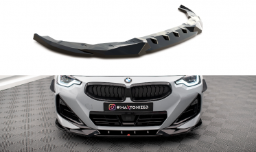 Нижняя накладка на передний бампер BMW 2 Coupe G42 M-Pack / M240i вер. 2 фото