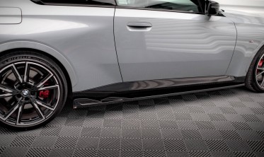 Боковые диффузоры на пороги BMW 2 Coupe G42 M-Pack / M240i вер. 1 фото