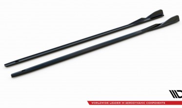 Боковые диффузоры на пороги BMW 2 Coupe G42 M-Pack / M240i вер. 1 фото