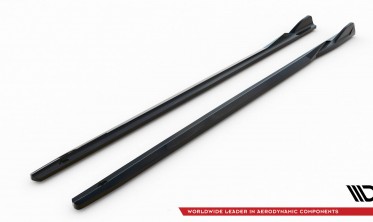 Боковые диффузоры на пороги BMW 2 Coupe G42 M-Pack / M240i вер. 1 фото