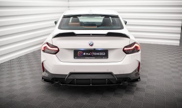 Центральный диффузор на задний бампер BMW 2 Coupe G42 M-Pack фото