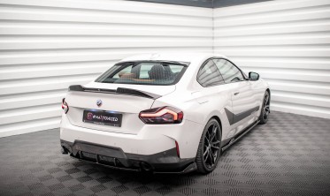 Боковые диффузоры на задний бампер BMW 2 Coupe G42 M-Pack вер. 1 фото