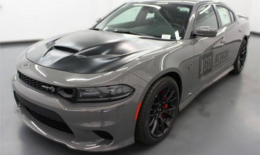 Алюминиевый капот Dodge Charger (2015-2021) srt hellcat style фото