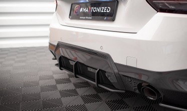 Центральный диффузор на задний бампер Street Pro BMW 2 Coupe M-Pack G42 фото