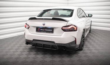 Центральный диффузор на задний бампер Street Pro BMW 2 Coupe M-Pack G42 фото