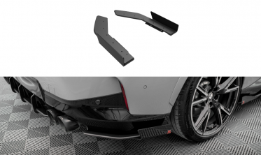 Боковые диффузоры + накладки на задний бампер Street Pro BMW 2 Coupe G42 M240i фото