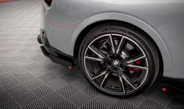 Боковые диффузоры + накладки на задний бампер Street Pro BMW 2 Coupe G42 M240i фото