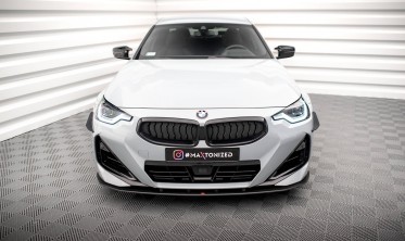 Передний диффузор на бампер Street Pro BMW 2 Coupe G42 M-Pack / M240i фото