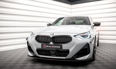 Передний диффузор на бампер Street Pro BMW 2 Coupe G42 M-Pack / M240i фото