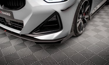 Передний диффузор + накладки на бампер Street Pro BMW 2 Coupe G42 M-Pack / M240i фото