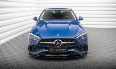 Накладка на передний бампер Mercedes C W206 AMG-Line вер. 2 фото