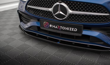 Накладка на передний бампер Mercedes C W206 AMG-Line вер. 2 фото