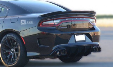 Диффузор заднего бампера Dodge Charger 2015-2021 srt oe style v2 фото