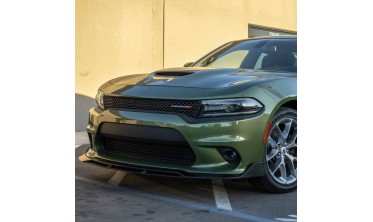 Тюнинговый диффузор переднего бампера Dodge Charger 2015-2021 srt v2 фото