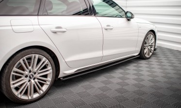 Тюнинг накладки под пороги Audi S4 / A4 B9 S-line / A4 B9 Competition фото