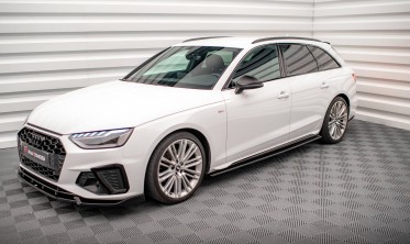Тюнинг накладки под пороги Audi S4 / A4 B9 S-line / A4 B9 Competition фото