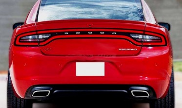 бленда заднього скла DODGE CHARGER 2011-2021 shark style фото