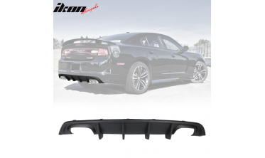 Дифузор заднього бампера Dodge Charger srt 2012-2014 v3 фото
