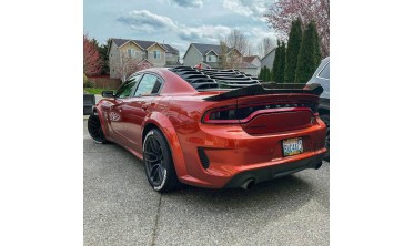 Накладки-жалюзи на боковые окна Dodge Charger (2011-2021) фото