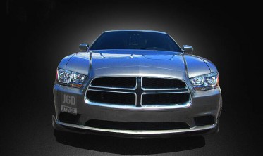 Тюнінговий дифузор переднього бампера Dodge Charger 2011-2014 фото