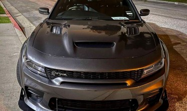 Алюминиевый капот Dodge Charger (2015-2021) hellcat redeye style фото