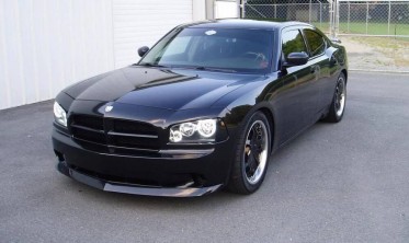 Тюнінговий дифузор переднього бампера Dodge Charger 2005-2010 фото