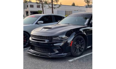 Тюнинговый диффузор переднего бампера Dodge Charger 2020-2022 wide body фото