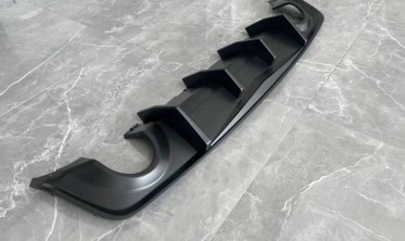 Тюнинговый диффузор заднего бампера Dodge Charger 2020-2022 wide body фото