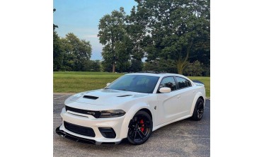 Тюнинговый диффузор переднего бампера Dodge Charger 2020-2022 wide body фото
