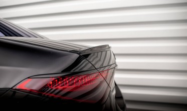 Тюнинговый 3D спойлер крышки багажника Mercedes S W223 AMG-Line фото