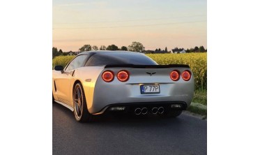 Спойлер крышки багажника Chevrolet Corvette (2005-2013) ZR1 style фото