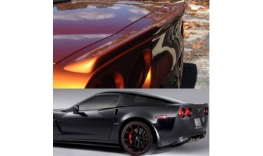Спойлер крышки багажника Chevrolet Corvette (2005-2013) ZR1 style фото