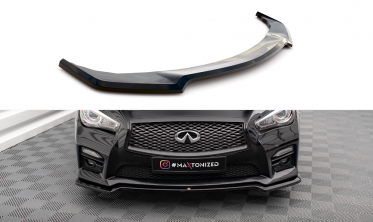 Тюнінгова накладка на передній бампер Infiniti Q50 S Mk1 вер. 1 фото