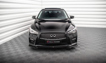 Тюнінгова накладка на передній бампер Infiniti Q50 S Mk1 вер. 1 фото
