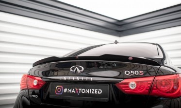 Тюнинговый спойлер на багажник Infiniti Q50 S Mk1 фото