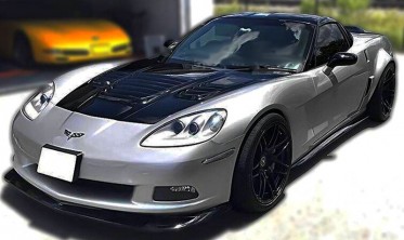 Диффузоры порогов Chevrolet Corvette (2005-2013) ZR1, Z06, Grand sport фото