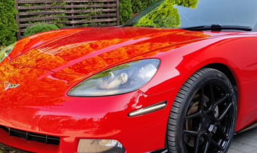 Тюнінговий дифузор переднього бампера Chevrolet Corvette 2005-2013 фото