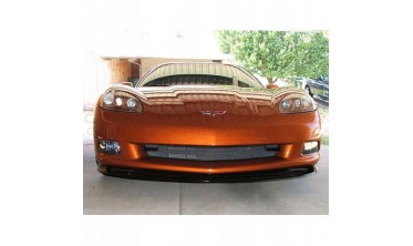 Тюнинговый диффузор переднего бампера Chevrolet Corvette 2005-2013 zr1 style фото