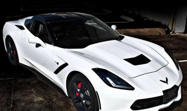 Диффузоры порогов Chevrolet Corvette (2014-2019) Grand Sport z06 zr1 фото
