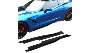 Дифузори порогів Chevrolet Corvette (2014-2019) Grand Sport z06 zr1 фото