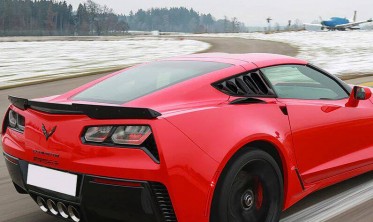 Жалюзи на боковые окна Chevrolet Corvette (2014-2019) фото