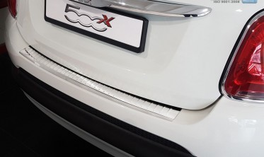 Защитная накладка на задний бампер FIAT 500X фото