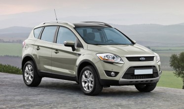 Захисна накладка на задній бампер Ford Kuga I фото