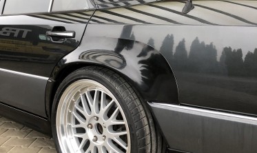 Расширители арок Mercedes W124 E500 стиль, задние фото