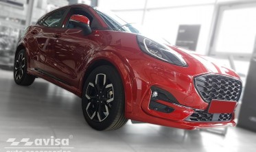 Защитная накладка из 2 частей на задний бампер FORD PUMA фото