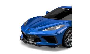 Дифузор переднього бампера Chevrolet Corvette (2020-...) v3r фото